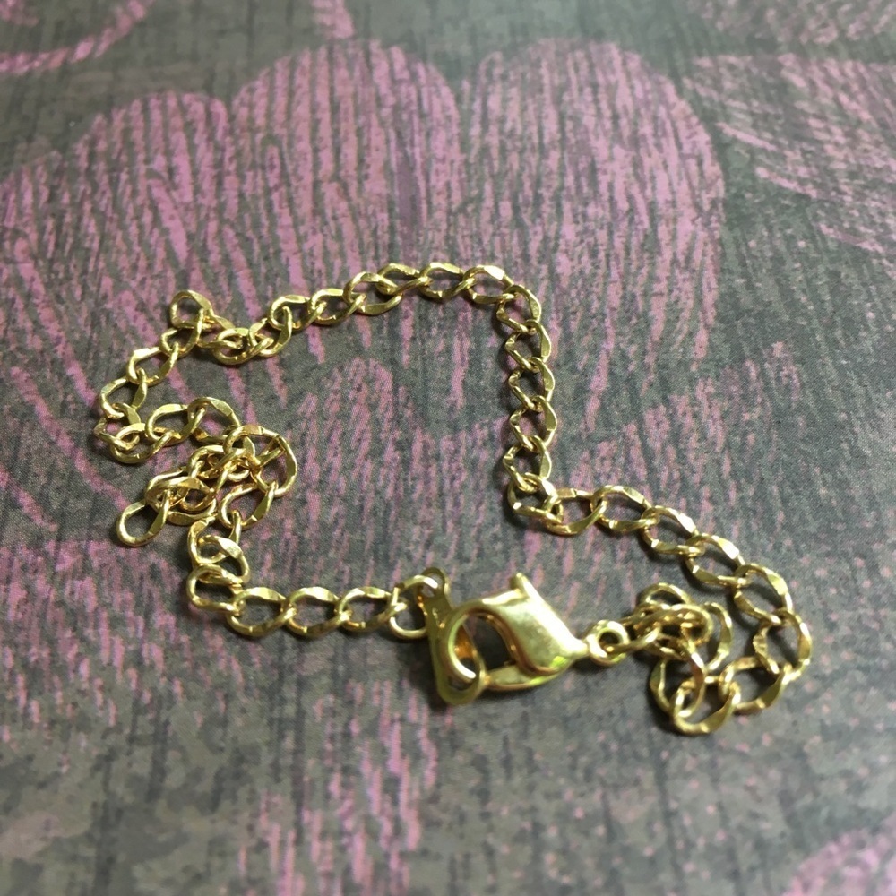 AVON Goldtone Chain Vintage Bracelet